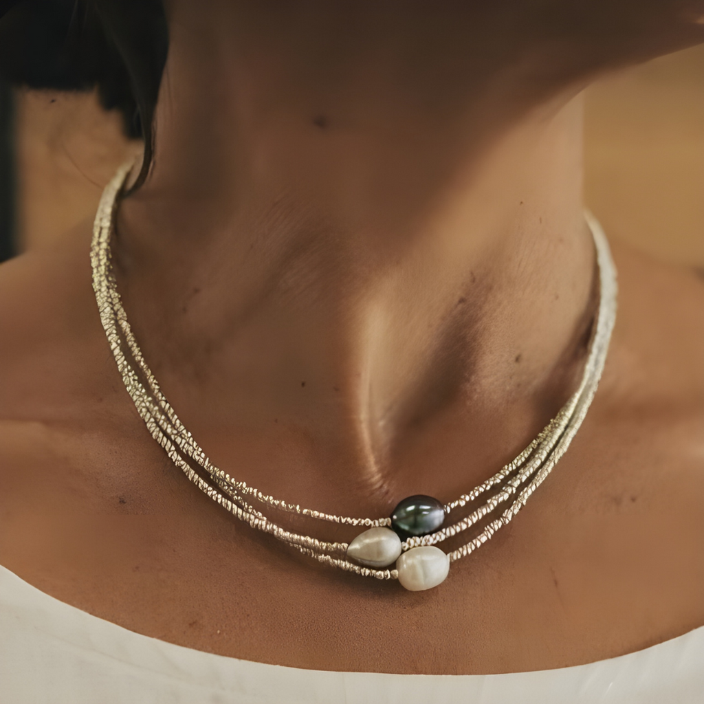 Adelaide | Collar de perlas vintage