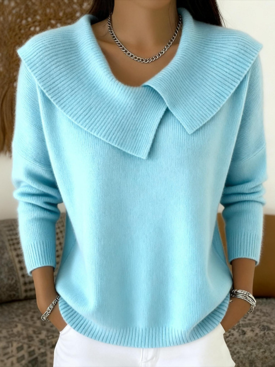 Cassidy | Jersey Cálido con Cuello Suave