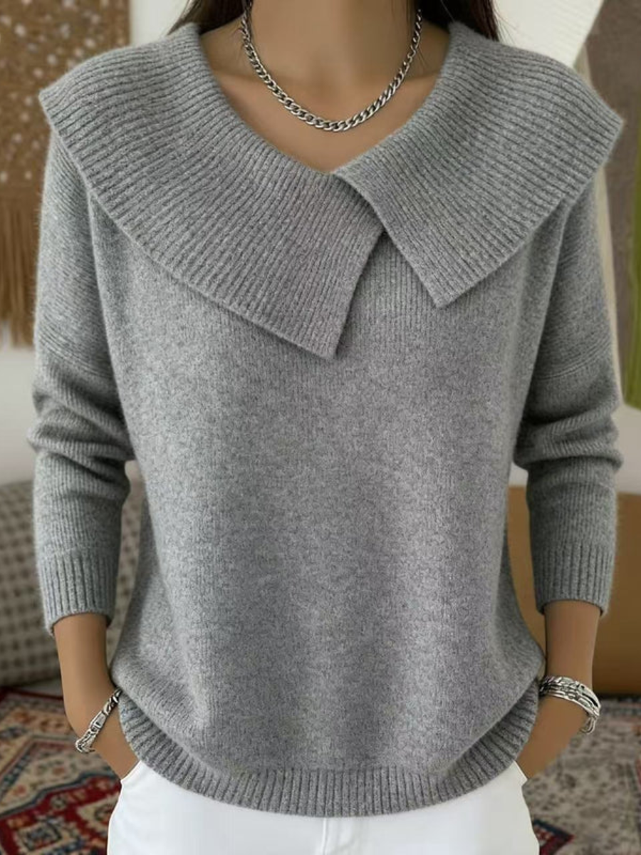 Cassidy | Jersey Cálido con Cuello Suave