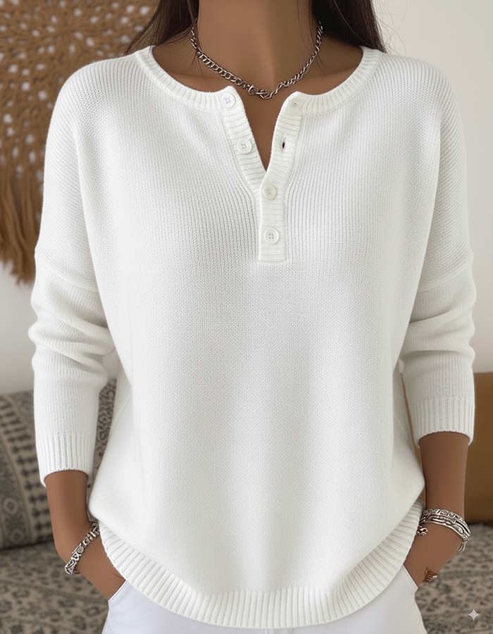 Marianne | Jersey Suave con Botones