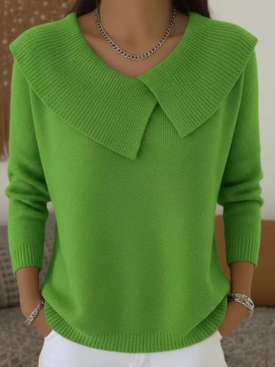 Cassidy | Jersey Cálido con Cuello Suave