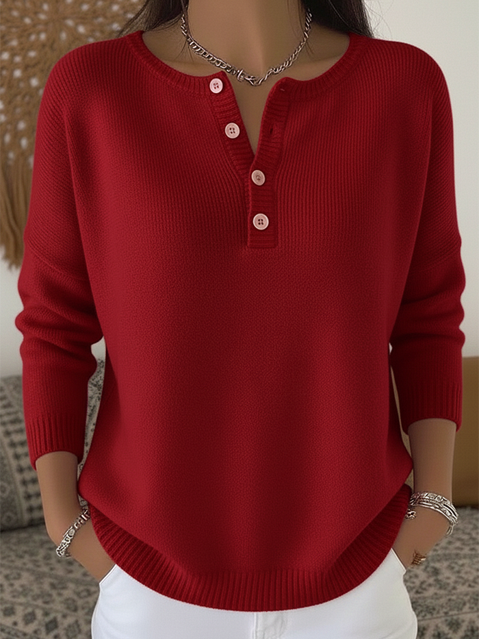 Marianne | Jersey Suave con Botones