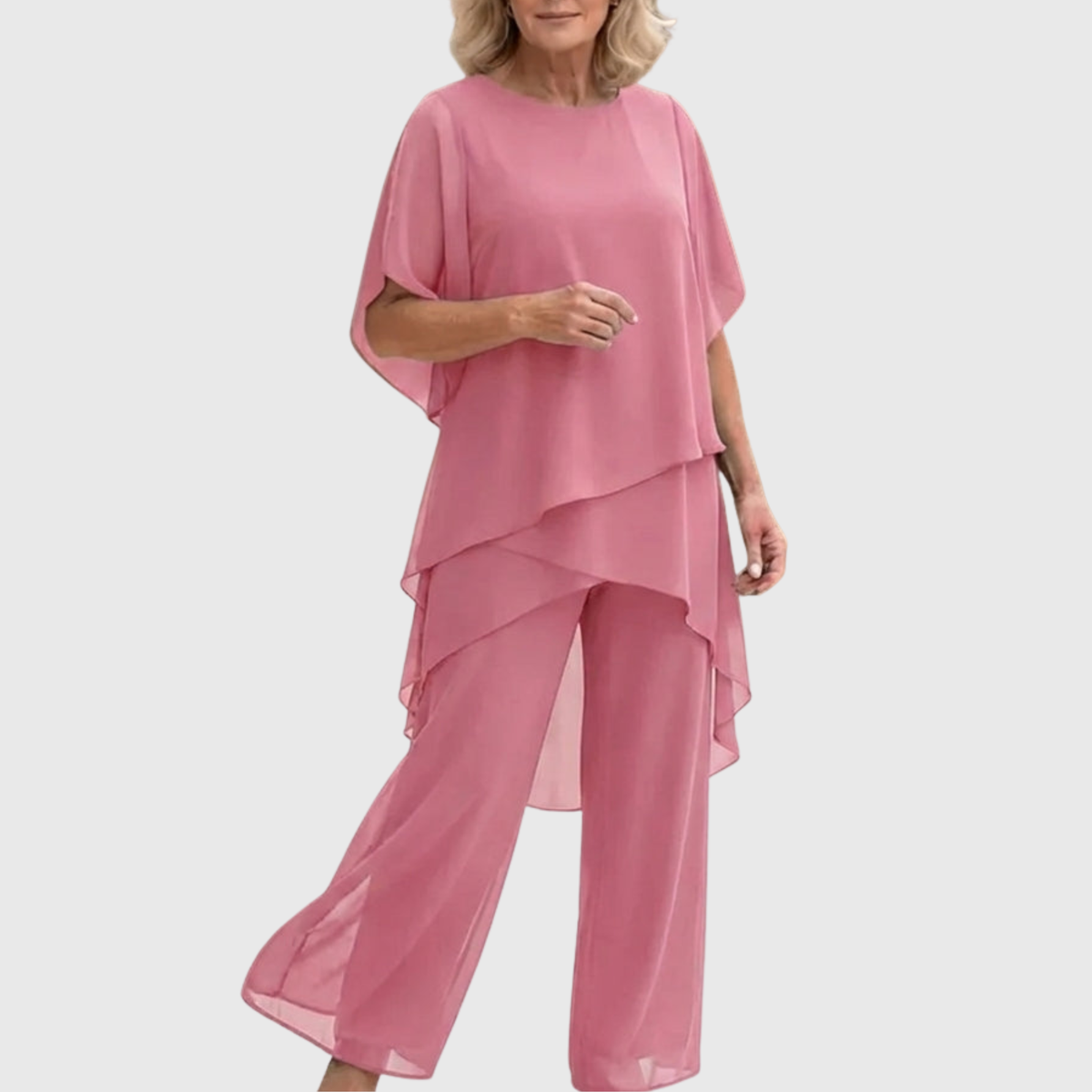 Elara | Conjunto fluido con pantalón palazzo