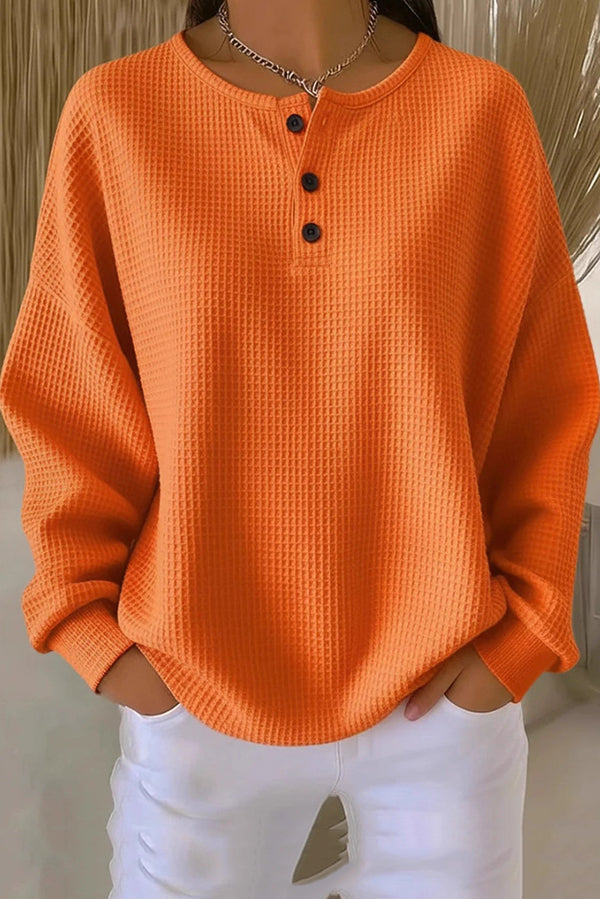 Mabel | Jersey Holgado con Botones
