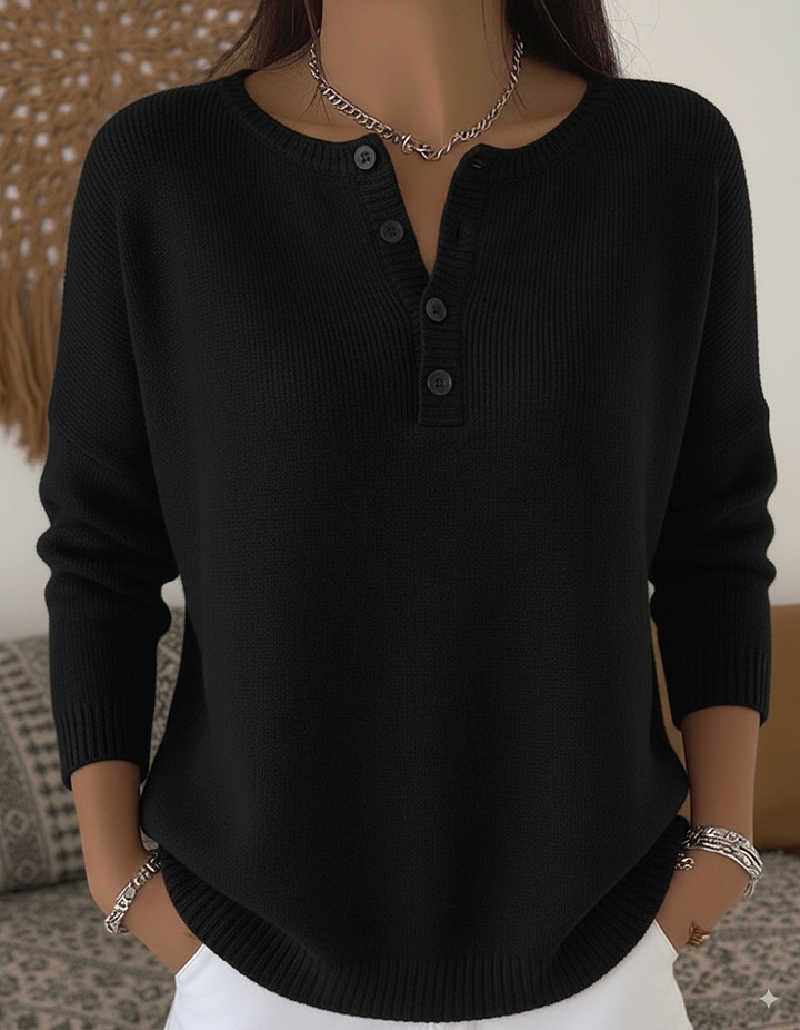 Marianne | Jersey Suave con Botones