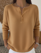 Marianne | Jersey Suave con Botones