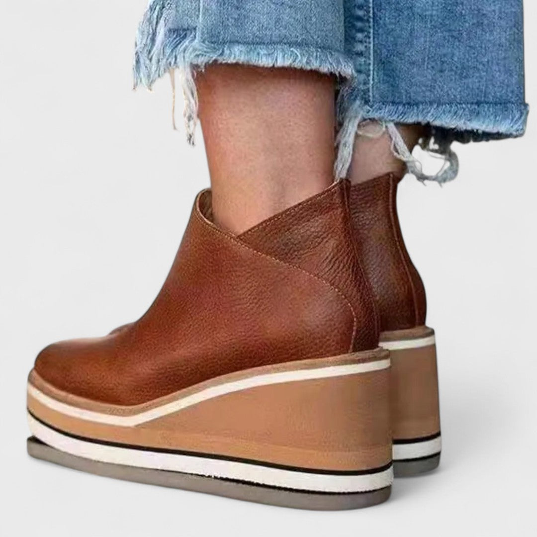 Beatrice | Zapatos elegantes impermeables con cremallera