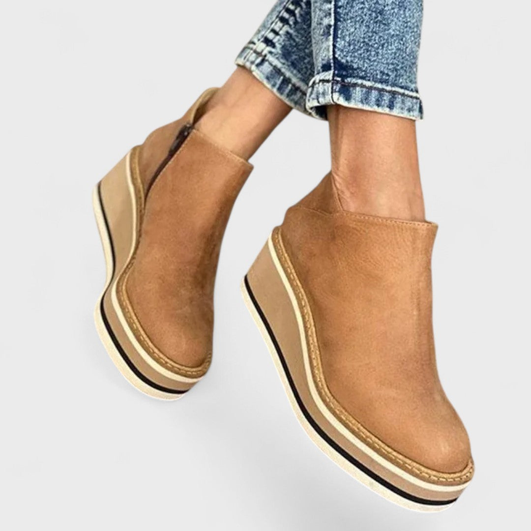 Beatrice | Zapatos elegantes impermeables con cremallera