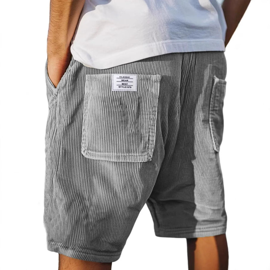 Varel | Pantalones Cortos Chic de Pana