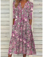 JANICE | Vestido de Verano Elegante que Disimula el Abdomen