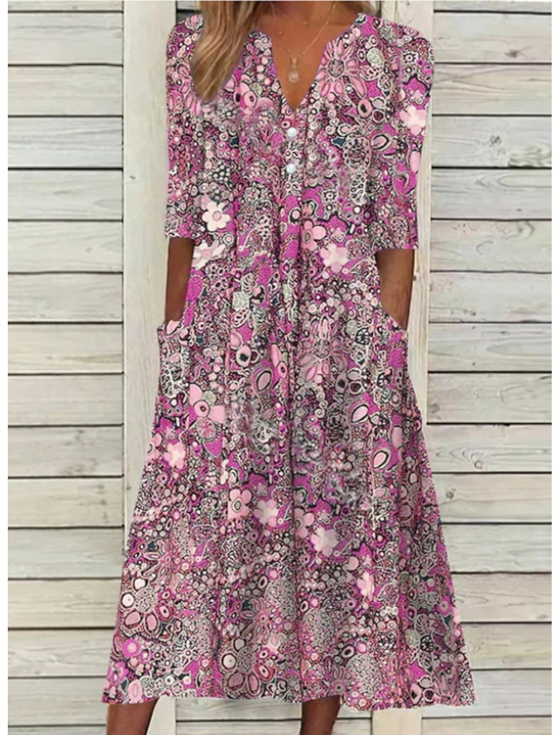 JANICE | Vestido de Verano Elegante que Disimula el Abdomen