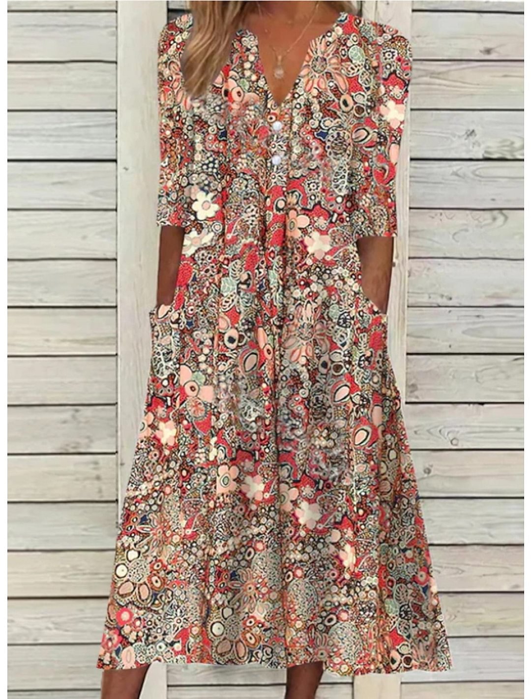 JANICE | Vestido de Verano Elegante que Disimula el Abdomen