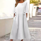 APRIL | Vestido de Verano Elegante que Disimula el Abdomen