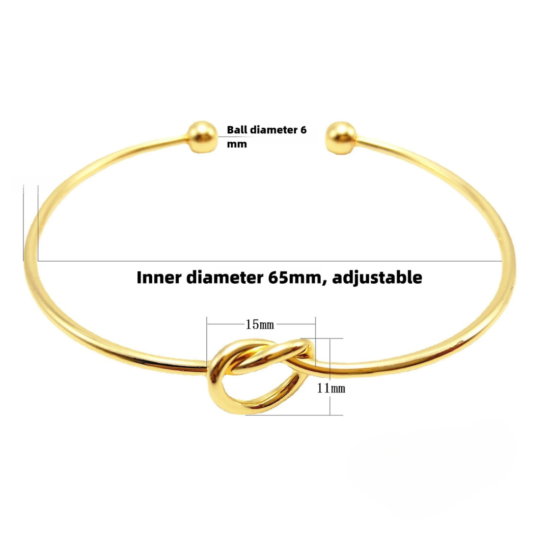 Cesira | Pulsera con detalle de nudo