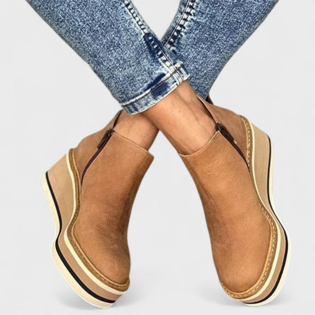 Beatrice | Zapatos elegantes impermeables con cremallera