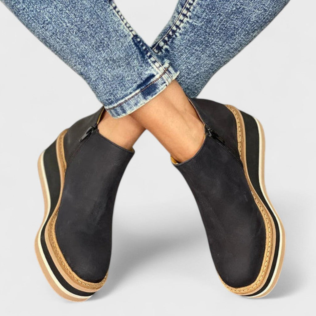 Beatrice | Zapatos elegantes impermeables con cremallera