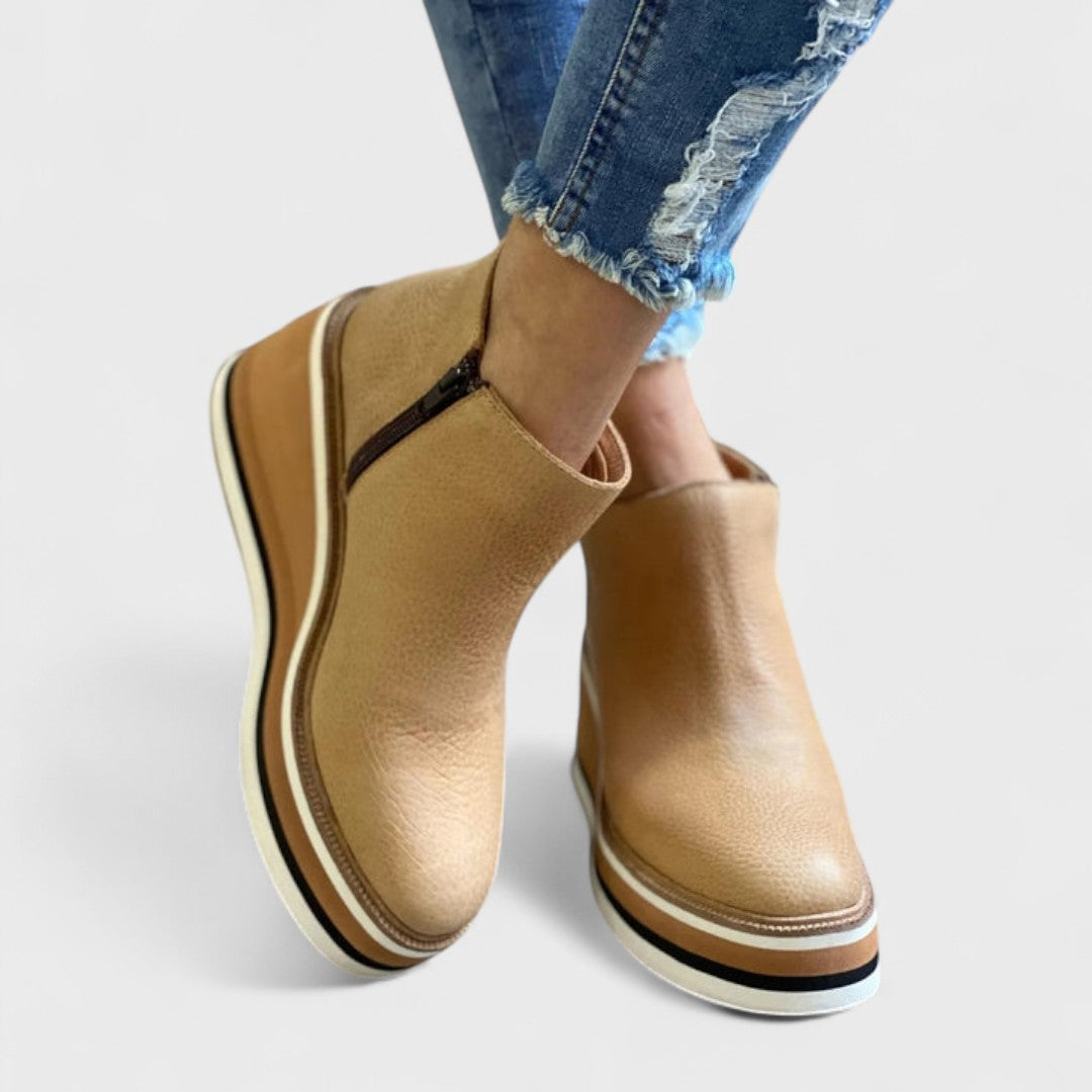 Beatrice | Zapatos elegantes impermeables con cremallera