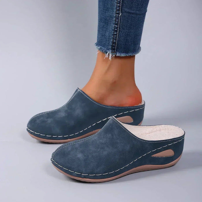 Emanuela | Zapatillas de casa con plantilla acolchada