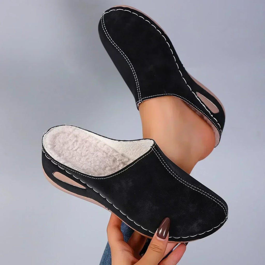 Emanuela | Zapatillas de casa con plantilla acolchada