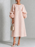 Liliana | Vestido Midi Floral Elegante