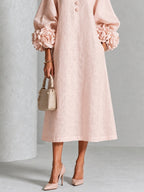 Liliana | Vestido Midi Floral Elegante