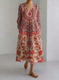 Lavinia | Vestido midi relajado