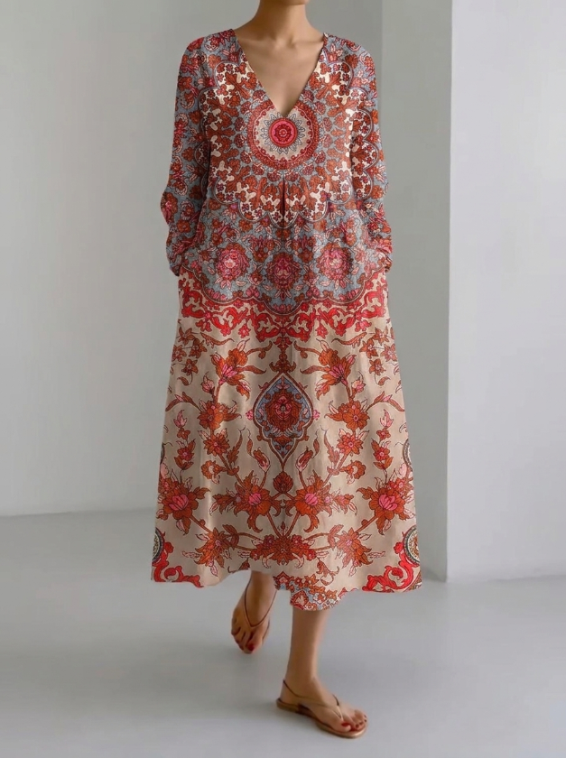 Lavinia | Vestido midi relajado