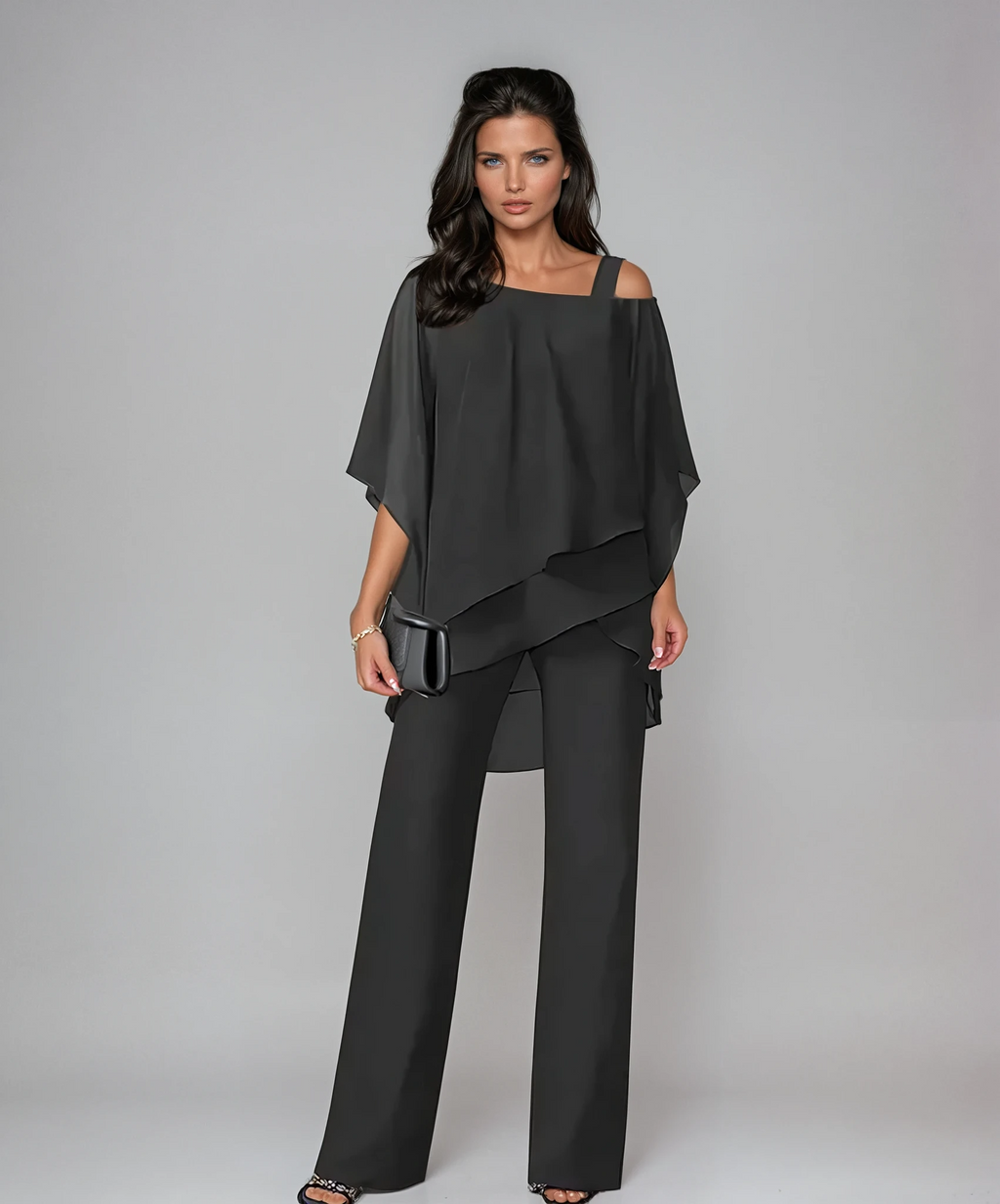 Mariella | Conjunto de dos piezas con capas