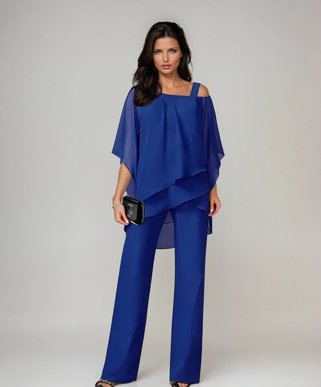 Mariella | Conjunto de dos piezas con capas