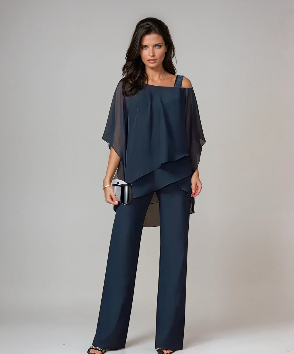 Mariella | Conjunto de dos piezas con capas