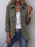 Antonella | Chaqueta Bordada con Volante