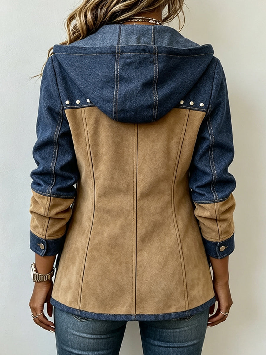 Fawnridge™ | Chaqueta Patchwork con Capucha