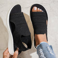 Ornella | Sandalias de plataforma en tejido transpirable