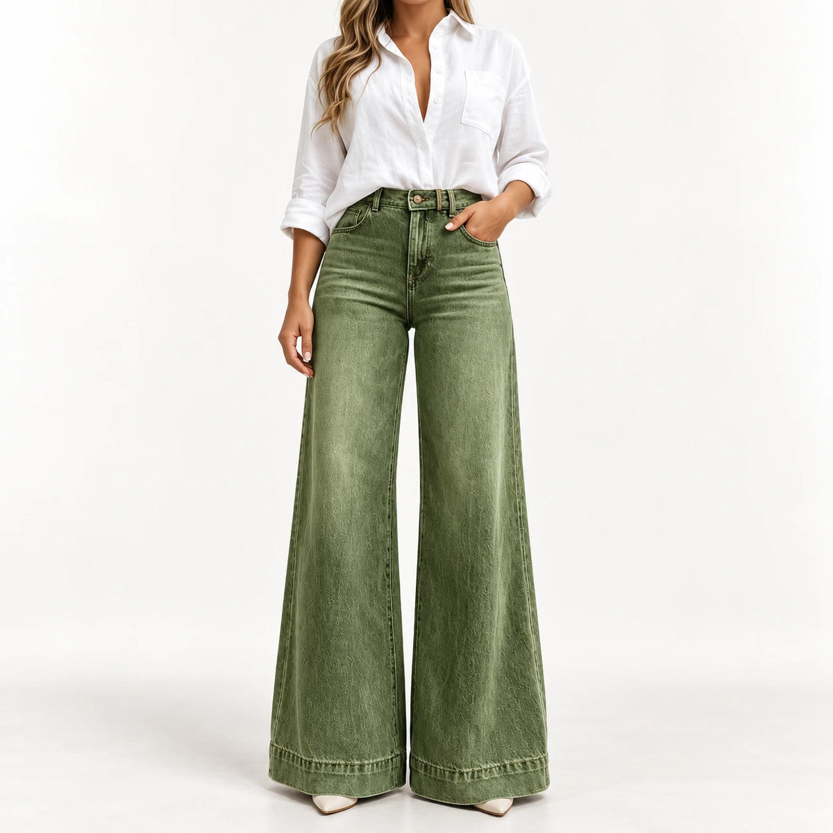 Verde militar - delante