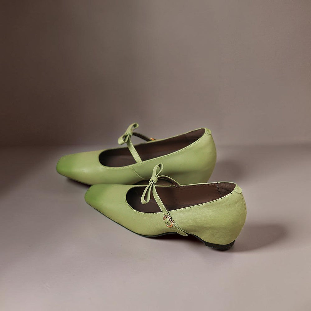 Chloé | Merceditas elegantes con lazo
