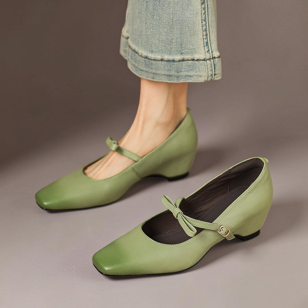 Chloé | Merceditas elegantes con lazo