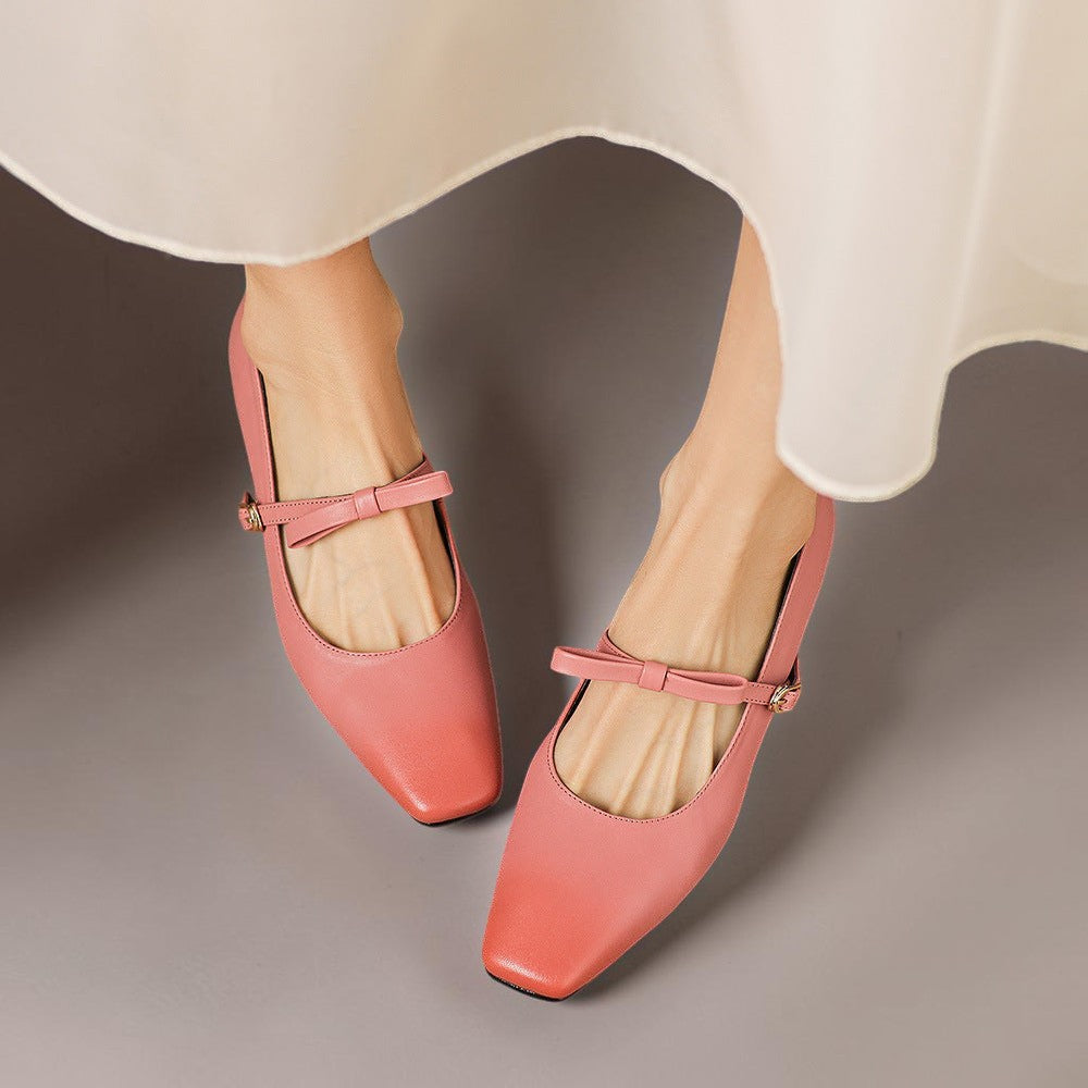 Chloé | Merceditas elegantes con lazo