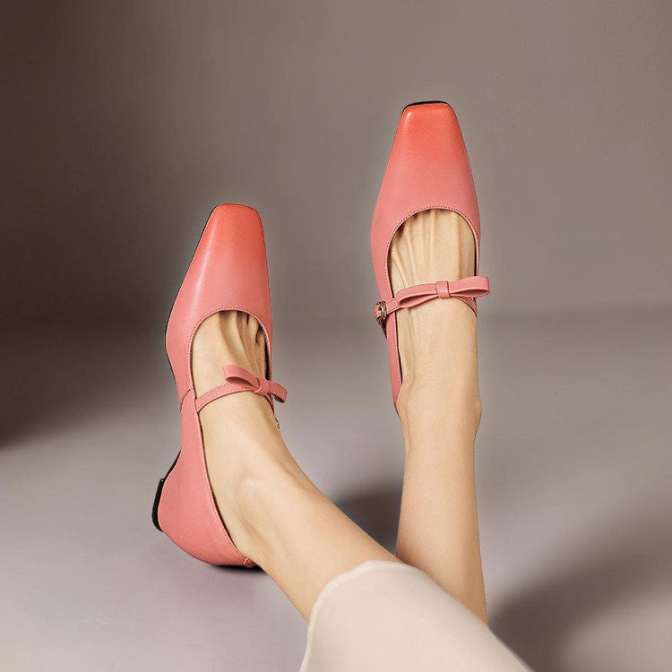 Chloé | Merceditas elegantes con lazo