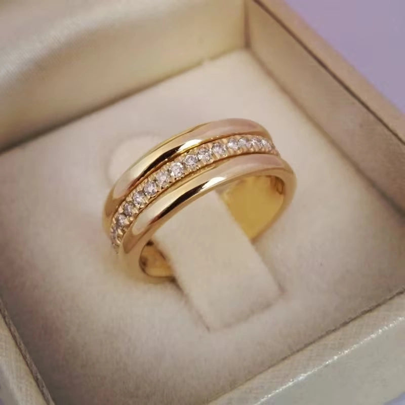 Nadia | Anillo con Circonita Brillante